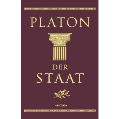 Abbildung von Der Staat: Aus dem Griechischen von Otto Apelt. In Cabra Leder gebunden, mit Goldprägung (Cabra Reihe, Band 13)