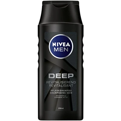 Abbildung von Nivea Men Revitalisierendes Shampoo mit Aktivkohle für Männer, DEEP, 250 ml
