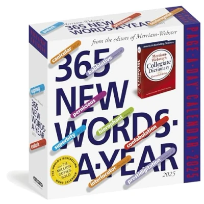 Abbildung von 365 New Words A Year Page Day® Calendar 2025: From the Editors of Merriam Webster