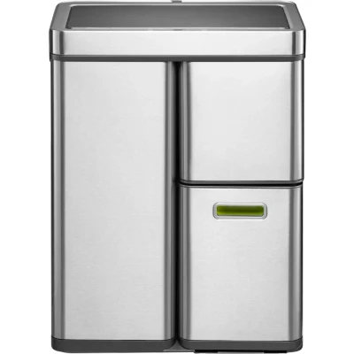 Abbildung von EKO Mirage Plus Sensor 30 + 2 x 15 Liter Matt Edelstahl