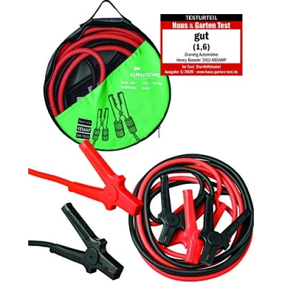 Abbildung von Grundig Starthilfekabel 4,5m 480 Ampere 12V/24V Starthilfekabel, 35mm², 35mm²