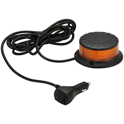 Abbildung von D TECH 12/24V LED Warnlicht Stroboskoplicht Blinklichter Frontblitzer Rundumleuchte Amber Notlicht Leuchtfeuer für LKWs Traktoren Gabelstapler