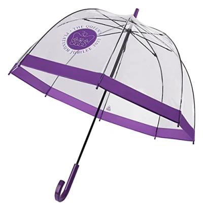 Abbildung von Fulton Birdcage Jubilee Regenschirm, violett, Einheitsgröße