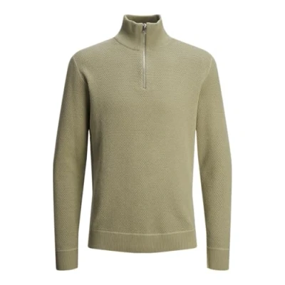 Abbildung von JACK&amp;JONES Herren Jprbluchrister Knit Half Zip Strickpullover, Overland Trek, L