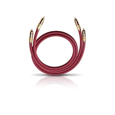 Abbildung von Oehlbach Audio Cinchkabel,0.7 m &amp; Video Kabel, vergoldete Steckkontakte