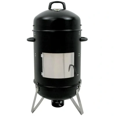 Abbildung von BBQ Toro Räucherofen Räuchertonne Hickory Ø 46 cm, Holz, Smokertonne