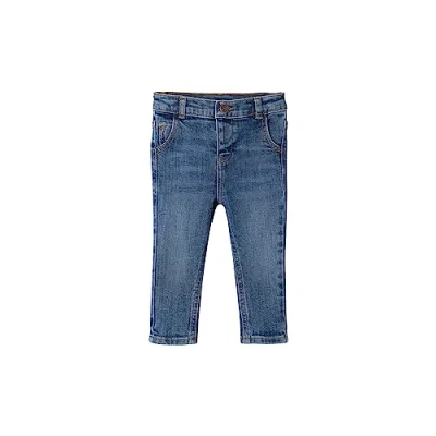 Abbildung von Vertbaudet Gerade Baby Jeans Basic Blue Stone 62