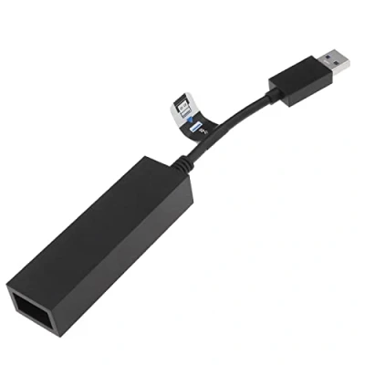 Abbildung von Be In Your Mind VR Adapterkabel Kompatibel mit PS5 Kamera Spielkonsole Adapter Konverterkabel Ersatz Zubehör 20cm Schwarz