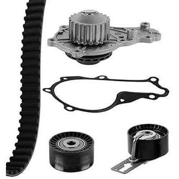 Abbildung von GRAF KP859 2 Wasserpumpe + Zahnriemensatz 25,4mm für Zahnriementrieb FORD: FIESTA 6, 6 Van, PEUGEOT: 207 Schrägheck, 208 I Schrägheck