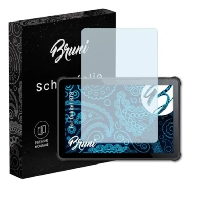 Abbildung von Bruni Schutzfolie kompatibel mit Oukitel RT8 Folie, glasklare Displayschutzfolie (2X)