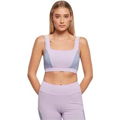Abbildung von Urban Classics Bustier, Damen, Größe: XL, Lilac violablue softseagrass