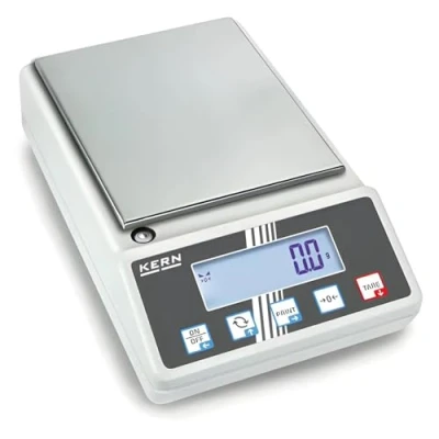 Abbildung von KERN Serie 572 Aluguss IoT Line Präzisionswaage, 20kg Wägebereich, 0,00005kg Ablesbarkeit, 180mm x 310mm 85mm