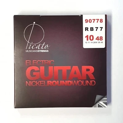 Abbildung von Picato 90778 Nickel Round Wound 10 48 E Gitarrensaiten 6 Saiten