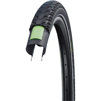 Abbildung von Schwalbe Plus Tour Fahrradreifen, Schwarz, 28x2.0