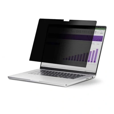 Abbildung von StarTech.com 15 inch MacBook Air 2023 Laptop Privacy Screen, Removable and Reversible Anti Glare Blue Light Filter, Magnetic