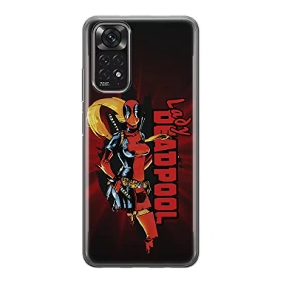 Abbildung von ERT Group Handyhülle für Xiaomi REDMI Note 11S 4G / 11 Original und offiziell Lizenziertes Marvel Muster Deadpool 009 optimal an die Form des Handy angepasst, hülle aus TPU