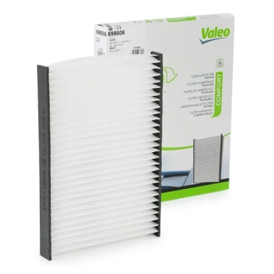 Abbildung von VALEO CLIMFILTER COMFORT 698606 Innenraumfilter Partikelfilter 298 204 30 AUDI: A4 B7 Limousine, Avant, A6 C5 SEAT: Exeo ST