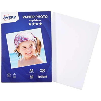 Abbildung von Avery Fotopapier A4, 200 g/m² 50 Blatt