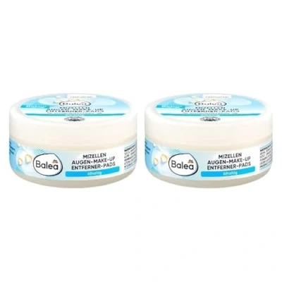 Abbildung von Balea Augen Make Up Entferner Pads mit Waterproof ölhaltig, 2er Pack(2 x 50 Stück)