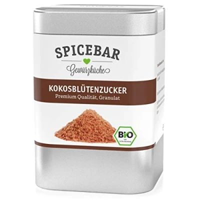 Abbildung von Spicebar Kokosblütenzucker, Feinste Premium Qualität, Granulat, Bio (1x100g)