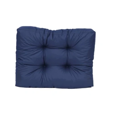 Abbildung von TexDeko® Garden halbes Palettenkissen 60x80x18cm wasserabweisend UV beständig Premium Sitzkissen gesteppt Palettenauflage für Europaletten Palettenmöbel Palettenpolster (Blau)