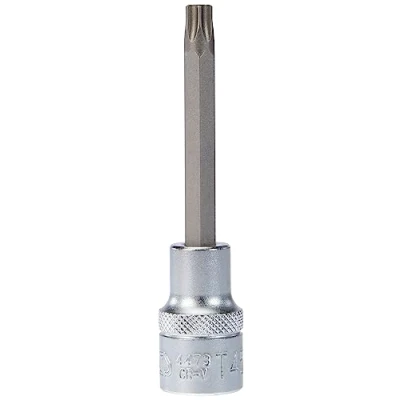 Abbildung von BGS 4473 Bit Einsatz Länge 100 mm 12,5 (1/2&quot;) T Profil (für Torx) T45