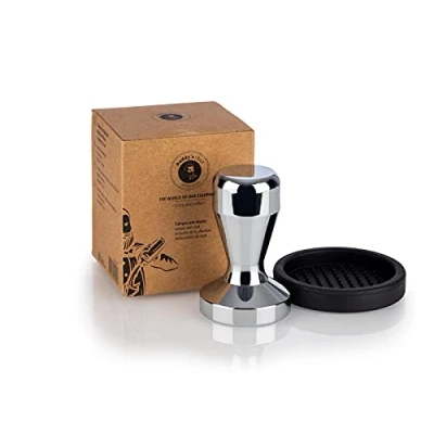 Abbildung von Buddys Tamper &quot;Buddy&#039;s Bar Barista Edition&quot;, (Set, 2 tlg.), Premium, Kaffee Verdichter Kaffeemehlpresser, Espresso Stempel