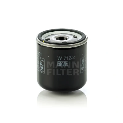 Abbildung von MANN FILTER W 712/21 Ölfilter 3/4 16 UNF mit einem Rücklaufsperrventil Anschraubfilter CHRYSLER: Stratus Cabrio, Neon I, PT Cruiser Cabrio