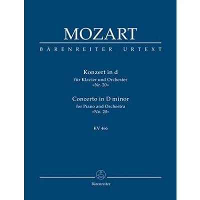 Abbildung von Konzert für Klavier und Orchester Nr. 20 d Moll KV 466. Studienpartitur, Urtextausgabe