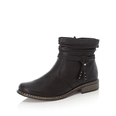 Abbildung von Rieker Ankle Boot, Damen, Größe: 38, Schwarz Schuhe