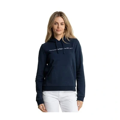 Abbildung von Hurley Damen Gefüttertes Kapuzen Fleece Kapuzenpullover, Indigoblau (Mood Indigo), M