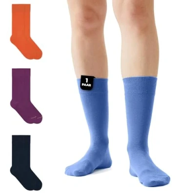 Abbildung von von Jungfeld Bermuda Socken hellblau 39 41