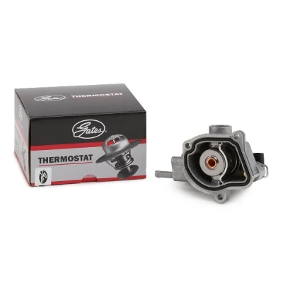 Abbildung von GATES TH36392G1 Kühlwasserthermostat 92 mit Dichtungen Gehäuse MERCEDES BENZ: C Klasse T modell, E Limousine, Sportcoupe