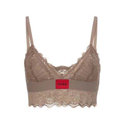 Abbildung von HUGO Bustier, Damen, Größe: XL, Medium brown