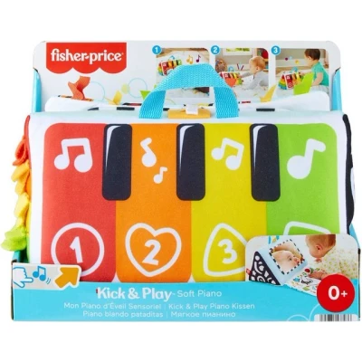 Abbildung von Fisher Price® Lernspielzeug Kick &amp; Play Soft Piano, mit Licht und Sound