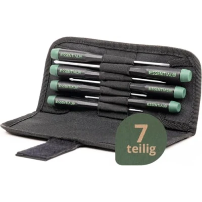 Abbildung von Wiha Schraubendreher Essential (45896), Set 7 tlg. + Tasche