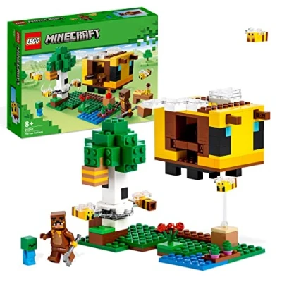 Abbildung von LEGO Minecraft 21241 DAS BIENENHÄUSCHEN Minispielzeug für Kinder, Größe: One Size, Nocolor