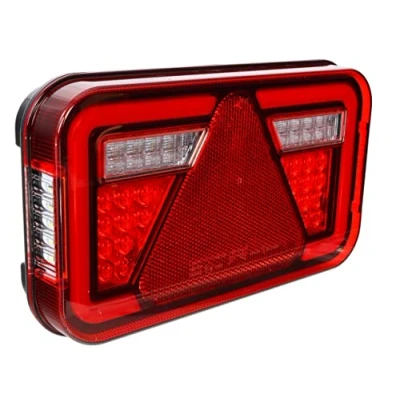 Abbildung von trailer parts4u Aspöck Multiled IV 4 voll LED RECHTS 5 polig Bajonett Rückleuchte Rücklicht Stoplicht Anhänger (Rechts)