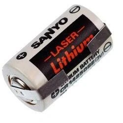 Abbildung von SANYO/FDK CR14250SE Laser Lithium Batterie 3,0Volt mit Lötfahne in U Form
