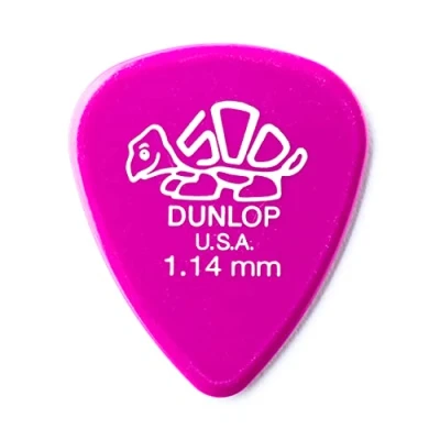 Abbildung von Dunlop 41P1.14 Delrin Standard Picks 1,14 mm Plektren Set