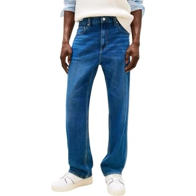 Abbildung von Tommy Jeans OTIS Straight Leg, Herren, Größe: 28x30, Denim dark