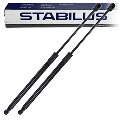 Abbildung von 2x Original STABILUS Gasfeder Heckklappe Dämpfer Gasdämpfer Gasdruckdämpfer Heckklappendämpfer Kofferraum Satz LIFT O MAT L=492 MM 440 N