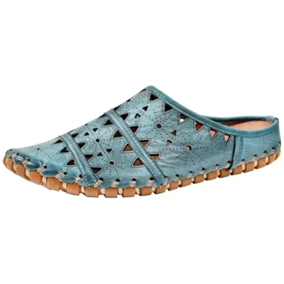 Abbildung von Gemini Pantolette flach, Damen, Größe: 38, Jeans Schuhe