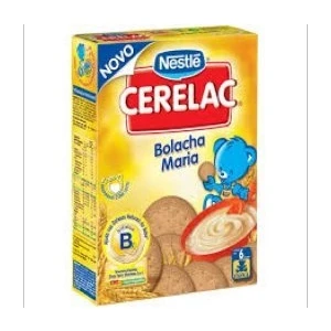 Abbildung von Zubereitung für Milchbrei, Herkunftsland Portugal NESTLÉ, Box 250g CERELAC Bolacha Maria