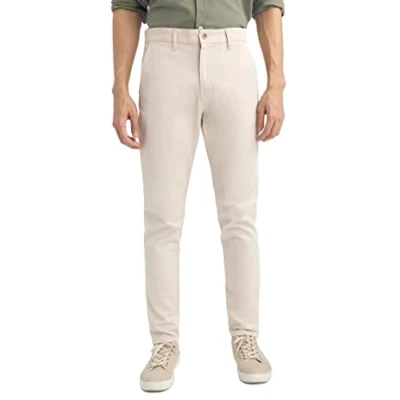 Abbildung von DeFacto Herren Z0302az Pants, Beige, 31W / 30L EU