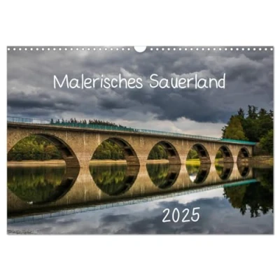 Abbildung von Malerisches Sauerland (Wandkalender 2025 DIN A3 quer), CALVENDO Monatskalender