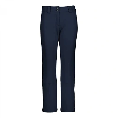 Abbildung von CMP Lange Damenhose mit innenliegender Gamasche, Schwarz Blau, M