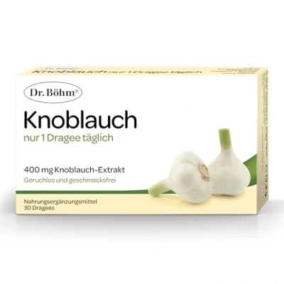 Abbildung von Knoblauch NUR 1 Dragee täglich Dr.Böhm 30 St