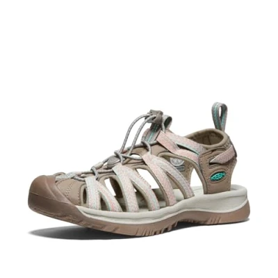 Abbildung von KEEN Damen Whisper Sandalen, Braun Taupe Coral, 38 EU