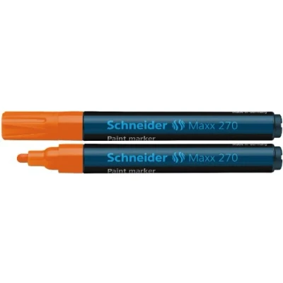 Abbildung von Ölmarker SCHNEIDER Maxx 270, rund, 1 3mm, orange, Stk.